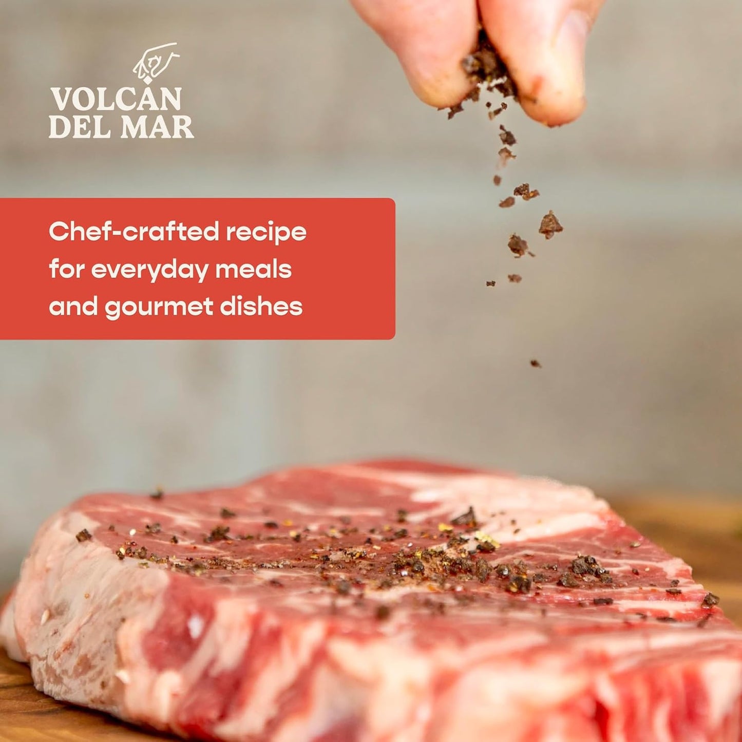 All-Natural Smoked Sea Salt Blend - Heat (Spicy)