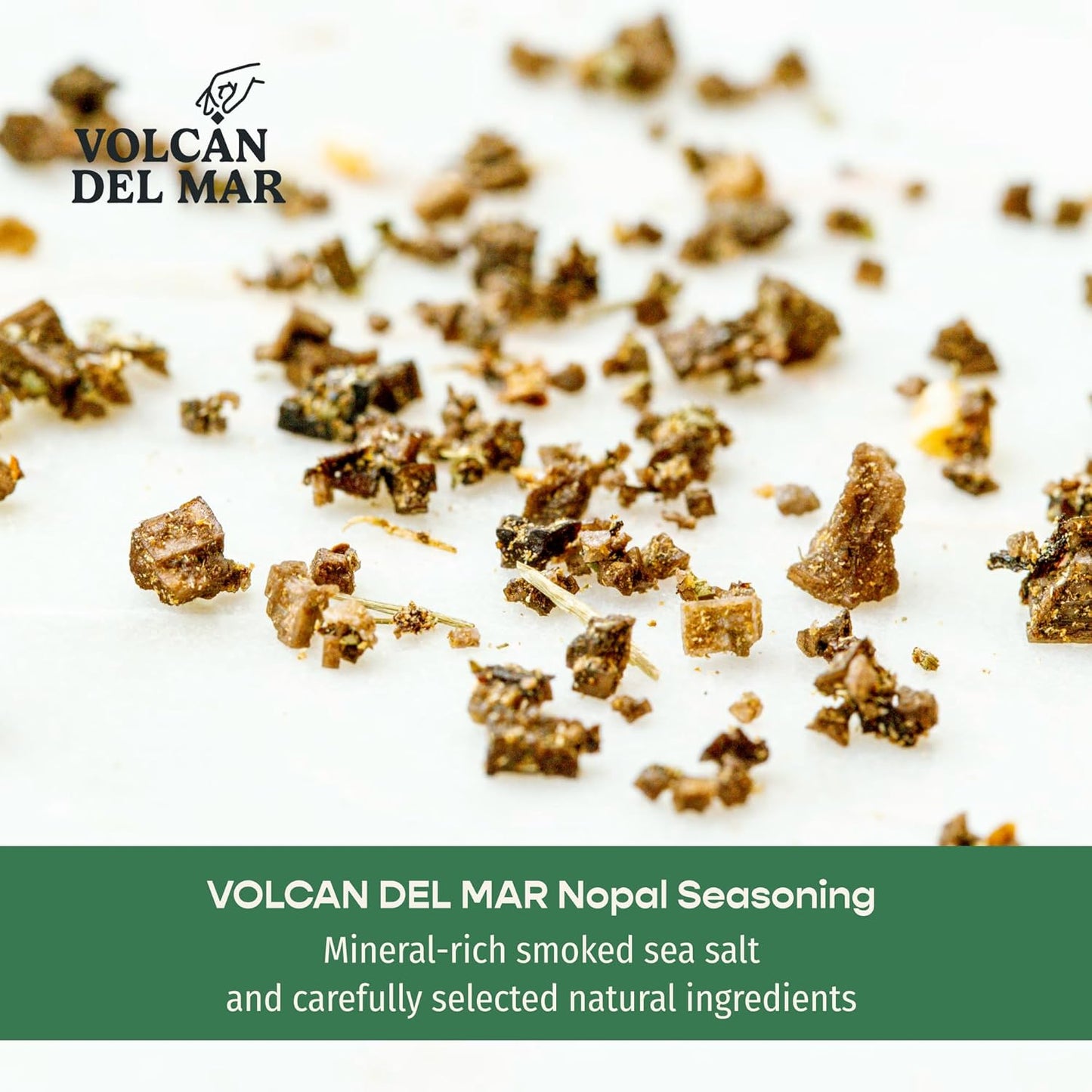 All-Natural Smoked Sea Salt Blend - Nopal (Spicy)