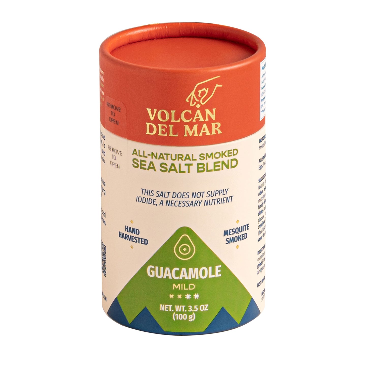 All-Natural Smoked Sea Salt Blend - Guacamole (Mild)